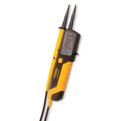 Martindale Two Pole Voltage and Continuity Tester with LCD Display