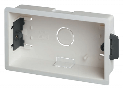 Click 2 Gang 35mm Dry Lining Box