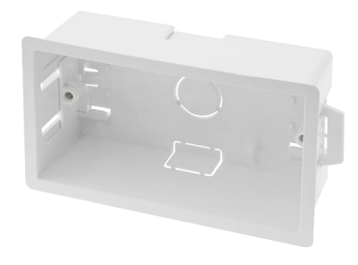 Click 2 Gang 47mm Deep Dry Lining Box