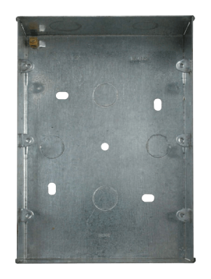 Click 3 Tier 47mm Deep Galvanised Steel K.O. Box