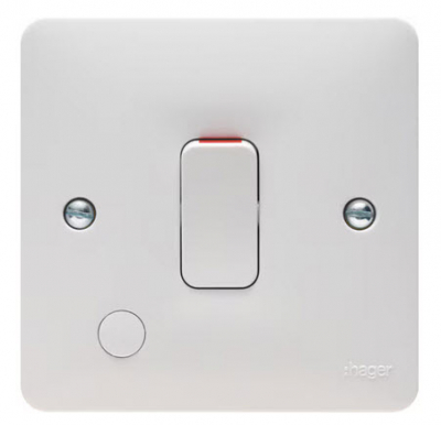 Hager Sollysta 20A DP Switch & FO