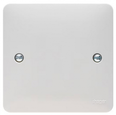 Hager Sollysta 1 Gang Blanking Plate