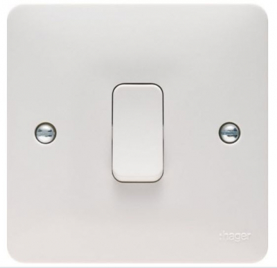Hager Sollysta 10A Push Switch