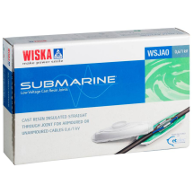 Wiska Submarine CAST RESIN STRAIGHT Joint c/w 1 x 5 Pole Insulated Connector Block 4.0 - 25mm Sq.