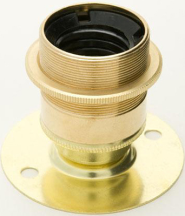 Jeani Brass ES Lampholder
