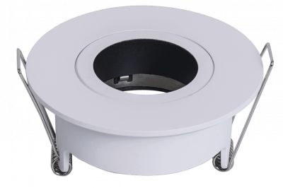 ArcLED IP65 GU10 Tilt Baffled Downlight (Sand White)