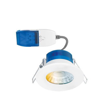 Aurora Fixed R6&trade;CWS Fire Rated Upto 620lm 4W/6W 3000K/4000K/5700K Downlight &ndash; FastRFix
