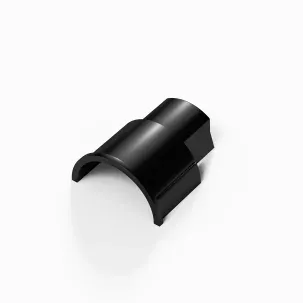 DLine 30x15mm Box Adaptor Black