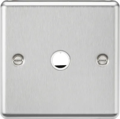 K/Bridge 20A Flex Outlet Plate - Brushed Chrome