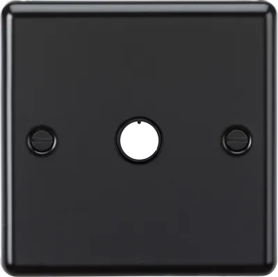K/Bridge 20A Flex Outlet Plate - Matt Black