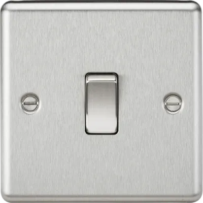 K/Bridge 20A 1G DP Switch - Brushed Chrome