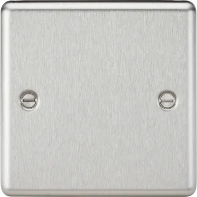 K/Bridge 1G Blanking Plate - Brushed Chrome