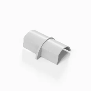 DLine 30x15mm Smooth-Fit Coupler White