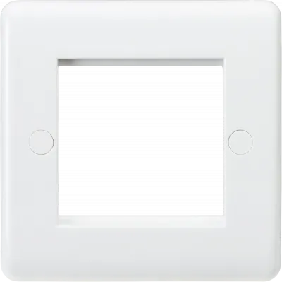 K/Bridge 2G Euro Modular Faceplate - White