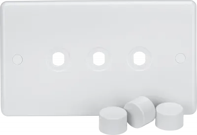K/Bridge 3G Dimmer Plate with Matching Dimmer Caps