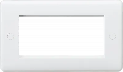 K/Bridge 4G Euro Modular Faceplate - White