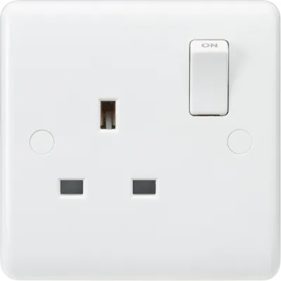 K/Bridge 13A 1G DP Switched Socket - ASTA Approved
