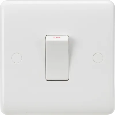 K/Bridge 45A DP Switch (1G size) - White Rocker
