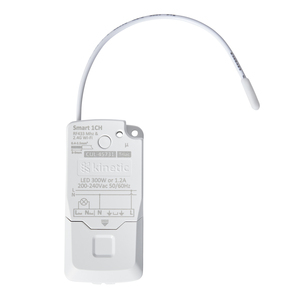 Forum Kinetic - 1 Channel Dimmable Kinetic RF & Tuya Smart Wifi Receiver IP20 White