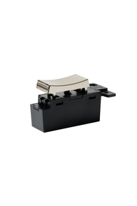 Forum Kinetic - Click Minigrid compatible Kinetic Centre Retractive Dimmable Switch Stainless Steel