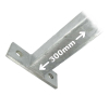FLAT PLATE 2 HOLE CANTILEVER ARM 300mm