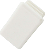 41X21mm Channel End Cap White