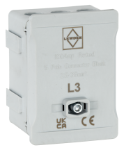 Lewden Distribution Terminal 100A 5 Way Grey