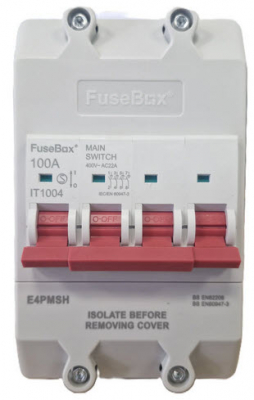 Fusebox 100A 4P MAIN SWITCH (ENCLOSED) IP20