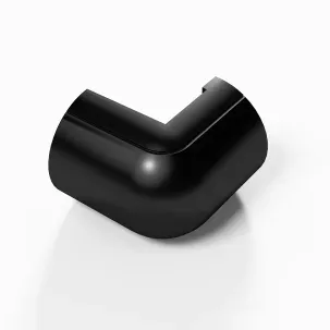 DLine 30x15mm Clip-Over External Bend Black