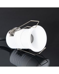 KSR Mimas Mini 3w 3000K 116lm LED Baffle Downlight White