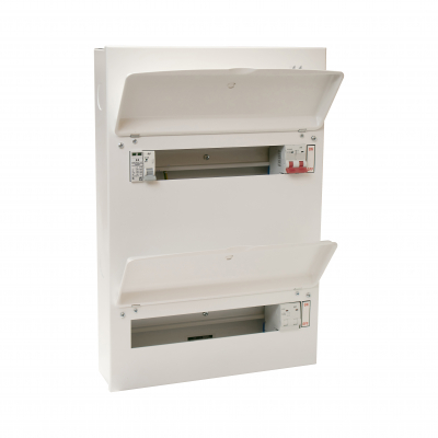 NAVITAS Consumer Unit - 26 useable Ways c/w 100A incomer & T2 Hyrbid SPD Kit