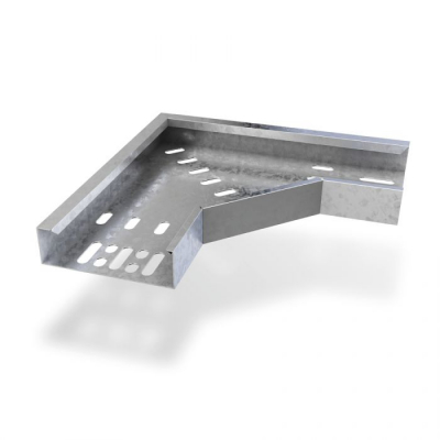 Trench Medium Duty Cable Tray Flat 90 Degree Bend 100 x 25mm