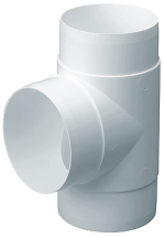 NVA MONV352 Easipipe 125mm Equal Tee