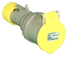 Lewden PM32/2000FPB Connector 2P+E 32A 110v