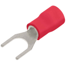 Unicrimp RED FORK TERMINAL 3MM (PK100)
