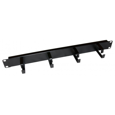 CONNECTIX 1u Horizontal 4 Ring Cable Tidy Panel