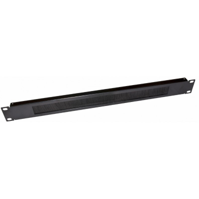CONNECTIX Cabinet 19" brush strip panel 1u