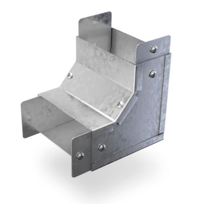 Trench 90 Degree Internal Cover Bend 75x75mm