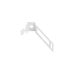 DLine 25mm White Conduit saddle (pk of 20)