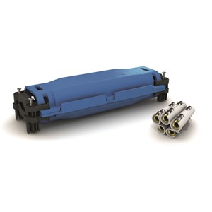 Wiska SHARK506W GEL INSULATED STRAIGHT JOINT c/w 5 CORECON 0,6/1 KV