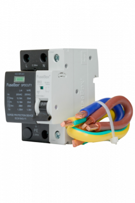 Fusebox T1 SPD KIT (63A MCB + 16mm2 CABLES L N E)