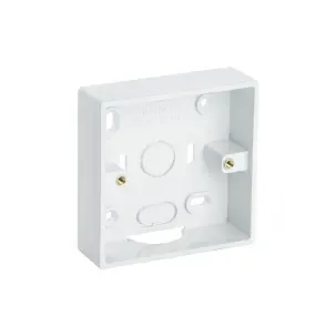 DLine Single Surface Box 28mm White