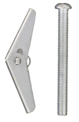 M6 x 50mm Spring Toggle BZP