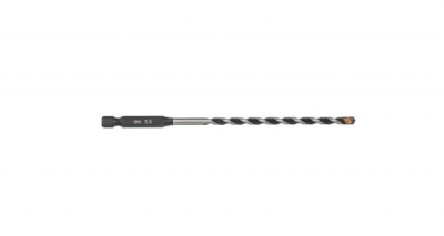 CK Vorteck 5.5mm x 150mm HEX masonry and multi-material drill bit for high-performance drilling.