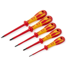 DEXTRO VDE SCREWDRIVER SET 5PC SLP/PZD