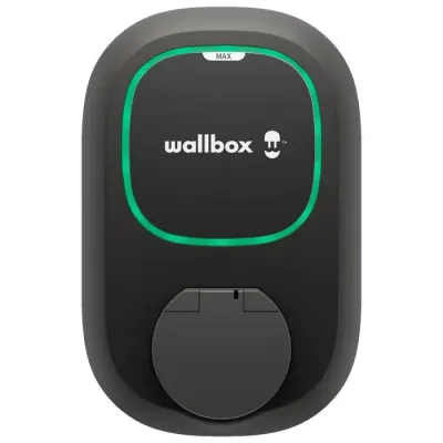 Wallbox Pulsar Max 7.4kW Smart EV Charger Wi-Fi Bluetooth Enabled Type 2 Socket Black