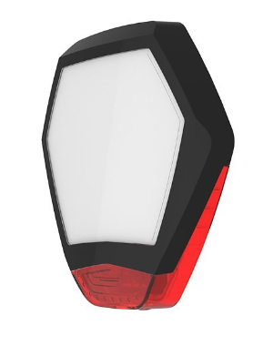 TEXECOM ODYSSEY X3 COVER | BLACK FRAME RED LENS