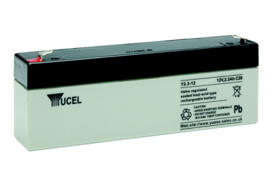 YUCEL 2.3AH 12V SEALED LEAD ACID BATTERY