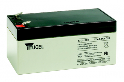 YUCEL 3.2AH 12V SEALED LEAD ACID BATTERY